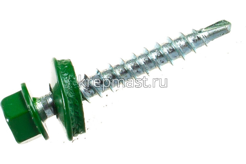Саморез д/кровли краш. 4,8х35(38) RAL 6002