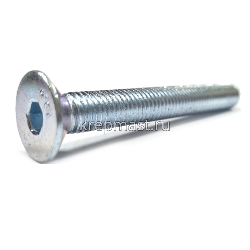 Винт с внут. шестиг. потай голов. 10х 80 кл.пр.10,9 DIN 7991