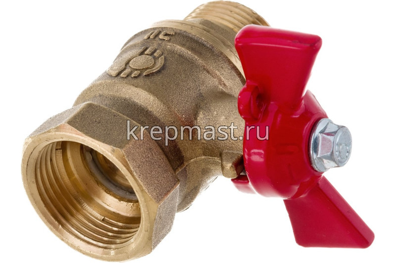 Кран шар Ду-20 м/р баб 3/4"