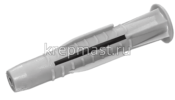 Дюбель KEW 8х52 универсальный с бортом