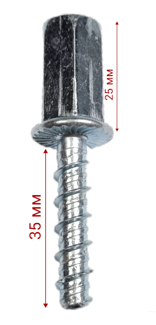 Анкер - шуруп PMB по бетону 6 х 35 (вн.диам.м8/10мм)