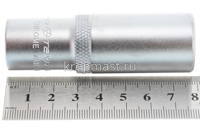 Головка торцевая 6-гранная 19 мм 1/2" удлиненная