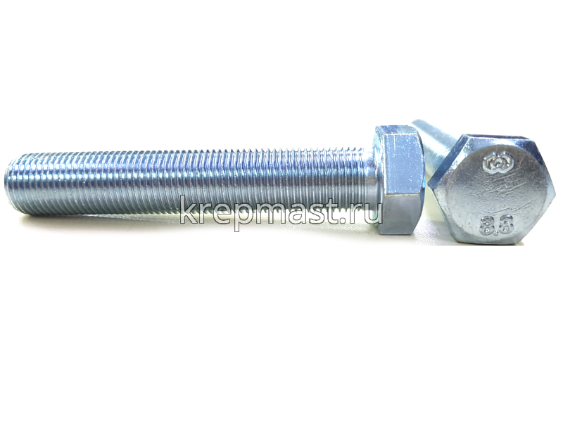 Болт DIN 961 16х 90х1,5 кл.пр. 8,8 ОЦИНК. п/р с мелкой резьбой