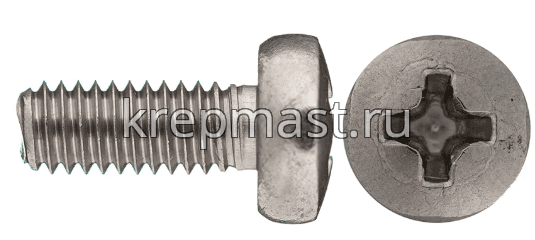 Винт 6х25 п/цил DIN 7985 нерж A2 Z