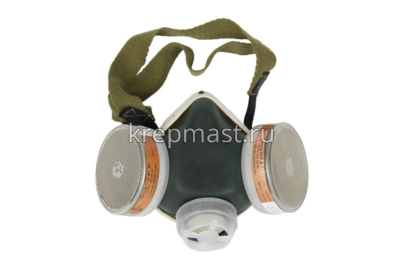 Респиратор противогазовый с фильтрами А1 "ЗУБР" РПГ-67
