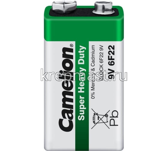 Батарейка CAMELION 6F22 SR1
