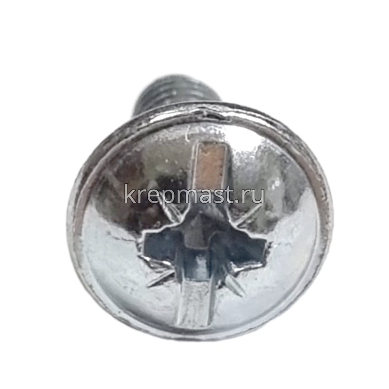 Винт стяжки межсекц. 4х10 DIN 967 оц.(п/сф,п/ш)