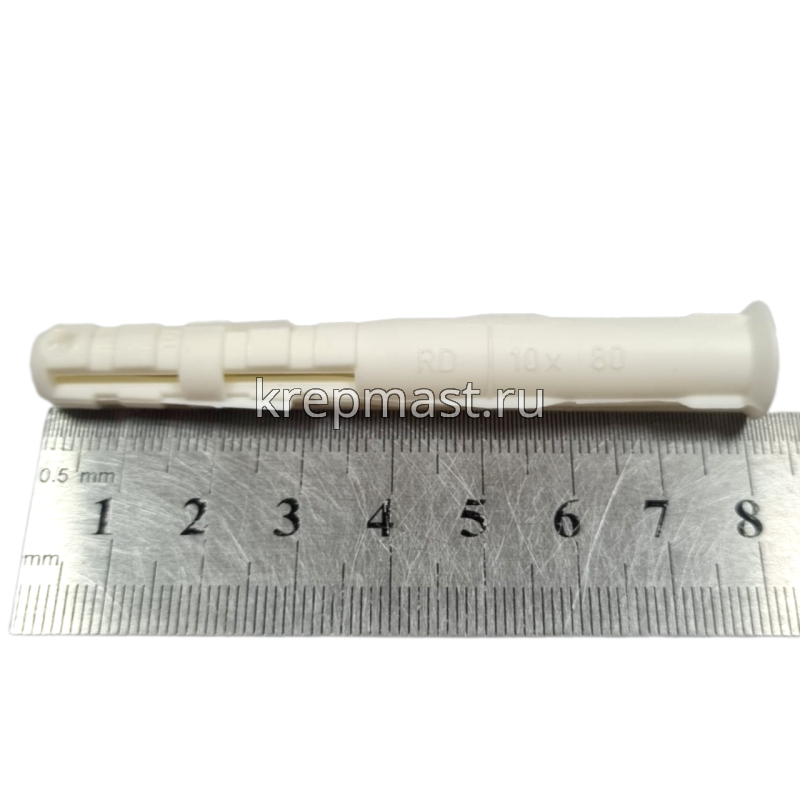 Дюбель KEW рамный RDН один.зона 10х 80 без шурупа