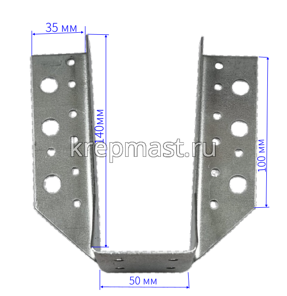 WB11 крепление балок 51х135х60х20х2мм