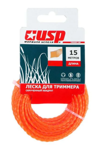Леска Скрученный КВАДРАТ