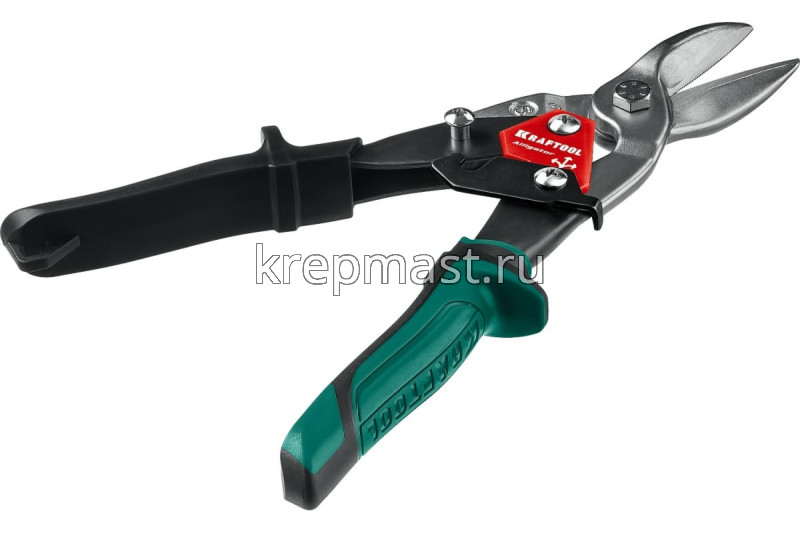 Ножницы KRAFTOOL по металлу ПРЯМЫЕ 260мм высокомощные