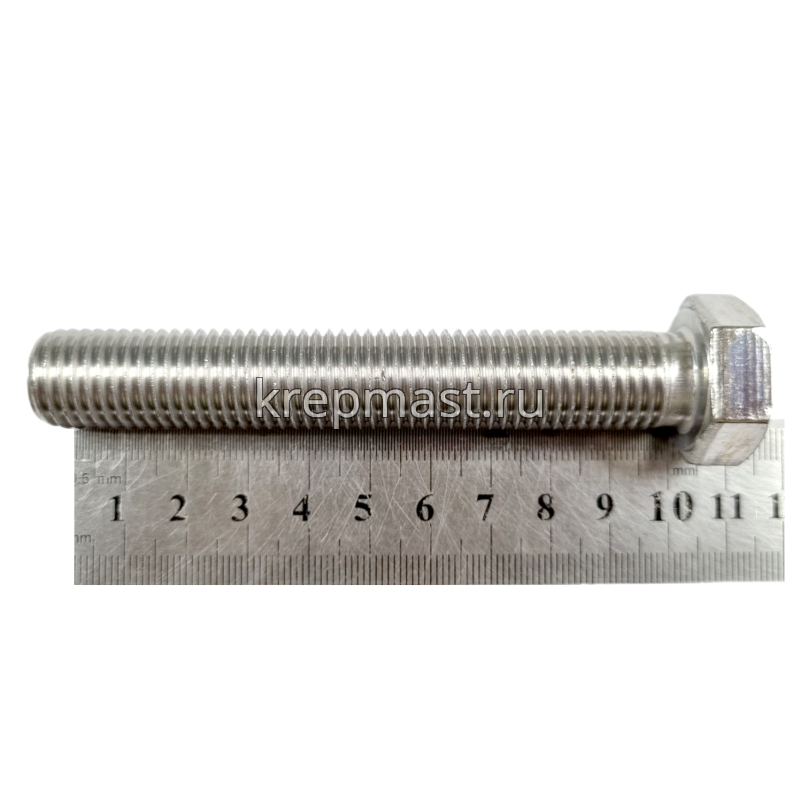 Болт 16х100 нержав. DIN 933 A2