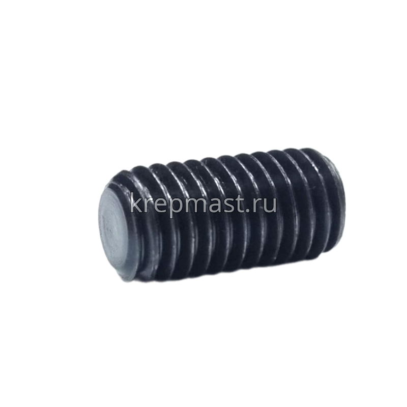 Винт уст. 8х16 12,9 DIN 913плоск.конц.вн/ш черн