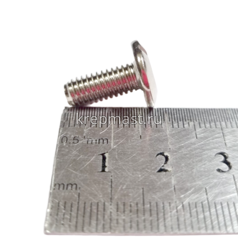 Винт стяжки межсекц. 6х14 DIN 967 оц.(п/сф,п/ш)