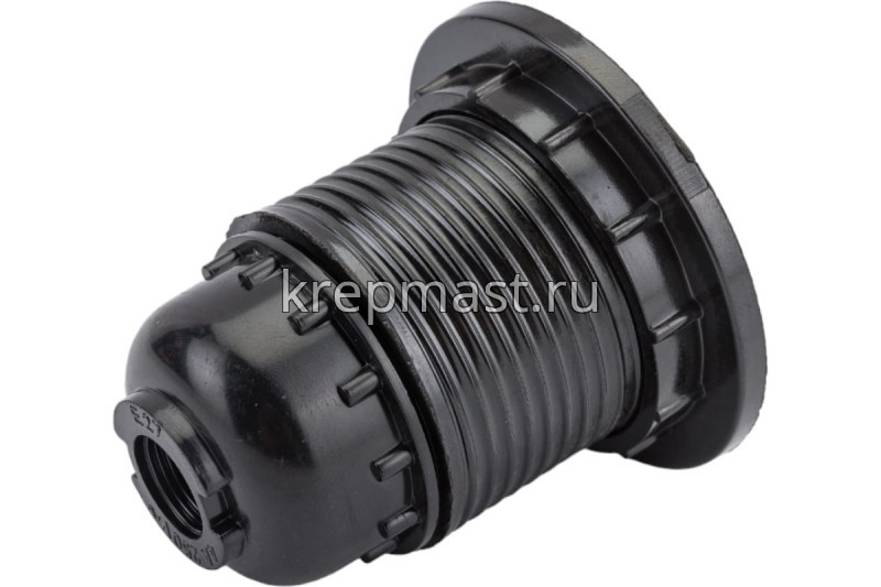 Патрон Е27 с приж.кольцом Н12РП-01 карболит.