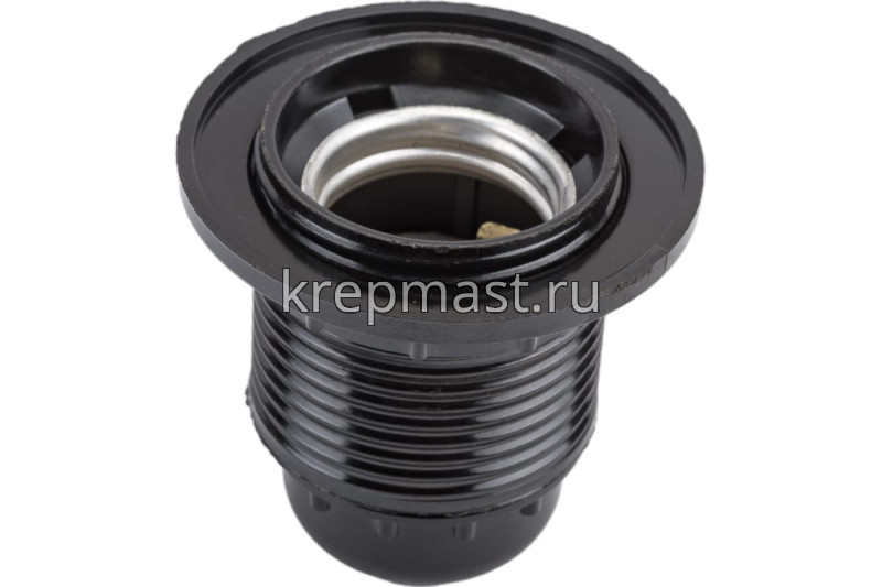 Патрон Е27 с приж.кольцом Н12РП-01 карболит.