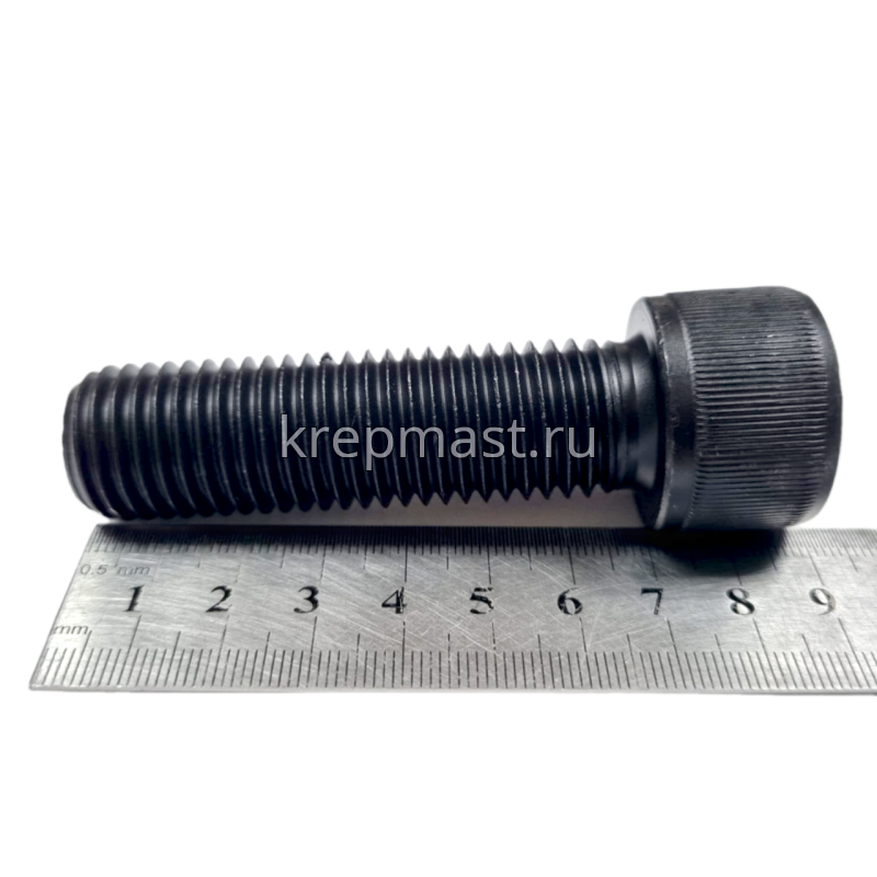 Винт с внутр.шестигранником 20 х 70 черный кл.пр.12.9 п/р DIN 912